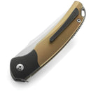 Bestech Knives Supernova Liner Folding Knife 3" Bohler M390 Steel Blade Gold Anodized Titanium Handle T2111B -Bestech Knives - Survivor Hand Precision Knives & Outdoor Gear Store