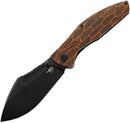 Bestech Knives Lockness Frame Folding Knife 4" Bohler M390 Steel Blade Black And Orange G10 Handle T2205C -Bestech Knives - Survivor Hand Precision Knives & Outdoor Gear Store