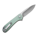Civivi Elementum II Button Lock Folding Knife 3" Nitro V Steel Drop Point Blade Jade G10 Handle 18062P2 -Civivi - Survivor Hand Precision Knives & Outdoor Gear Store