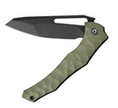 Civivi Spiny Dogfish Linerlock Folding Knife 3.5" 14C28N Sandvick Steel Blade OD Green Sculpted G10 Handle 220063 -Civivi - Survivor Hand Precision Knives & Outdoor Gear Store