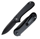 Civivi Elementum II Button Lock Folding Knife 3" Nitro V Steel Drop Point Blade Black G10 Handle 18062P1 -Civivi - Survivor Hand Precision Knives & Outdoor Gear Store