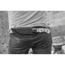 TOPS Tom Brown Tracker Fixed Knife 6.38" 1095HC Steel Sawback / Full Tang Blade Black Linen Micarta Handle TBT010C -TOPS - Survivor Hand Precision Knives & Outdoor Gear Store