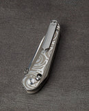 Bestech Knives Mothus Bar Lock Folding Knife 3.5" Bohler M390 Steel Blade Bronze And Gray Titanium Handle T2206B -Bestech Knives - Survivor Hand Precision Knives & Outdoor Gear Store