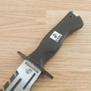United Cutlery USMC Operation Mako Fixed Knife 10.75" Part Serrated Stainlees Steel Sawback Tanto Blade Black TPU Handle 3372 -United Cutlery - Survivor Hand Precision Knives & Outdoor Gear Store