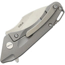 Bestech Knives Goblin Frame Folding Knife 2.25" CPM S35VN SteelBlade Gray Titanium Handle T1711C -Bestech Knives - Survivor Hand Precision Knives & Outdoor Gear Store