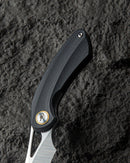 Bestech Knives Bihai Linerlock Folding Knife 2.13" 14C28N Steel Hawkbill Blade Black G10 Handle G53A1 -Bestech Knives - Survivor Hand Precision Knives & Outdoor Gear Store