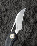 Bestech Knives Bihai Linerlock Folding Knife 2.13" 14C28N Steel Hawkbill Blade Black G10 Handle G53A1 -Bestech Knives - Survivor Hand Precision Knives & Outdoor Gear Store