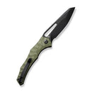 Civivi Spiny Dogfish Linerlock Folding Knife 3.5" 14C28N Sandvick Steel Blade OD Green Sculpted G10 Handle 220063 -Civivi - Survivor Hand Precision Knives & Outdoor Gear Store
