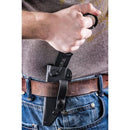TOPS CUT Combat Utility Tool Fixed Knife 4.25" Black Traction Coated 1095HC Steel Drop Point Blade Canvas Micarta Handle CUT40A -TOPS - Survivor Hand Precision Knives & Outdoor Gear Store
