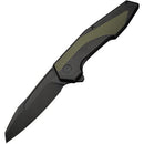 Civivi Hypersonic Framelock Folding Knife 3.75" 14C28N Sandvik Steel Extended Tang Blade Stainless Steel / OD Green G10 Inlay Handle 220111 -Civivi - Survivor Hand Precision Knives & Outdoor Gear Store