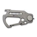 Civivi Polymorph Carabiner Keychain Multi Tool Gray Titanium Utility Plain Blade 200451 -Civivi - Survivor Hand Precision Knives & Outdoor Gear Store