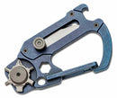 Civivi Polymorph Carabiner Keychain Titanium Multi Tool Blue Utility Blades 200453 -Civivi - Survivor Hand Precision Knives & Outdoor Gear Store