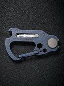 Civivi Polymorph Carabiner Keychain Titanium Multi Tool Blue Utility Blades 200453 -Civivi - Survivor Hand Precision Knives & Outdoor Gear Store
