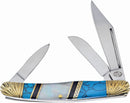 Frost Cutlery Wrangler Pocket Knife Stainless Steel Blades Mother Of Pearl Handle HS112BBW -Frost Cutlery - Survivor Hand Precision Knives & Outdoor Gear Store