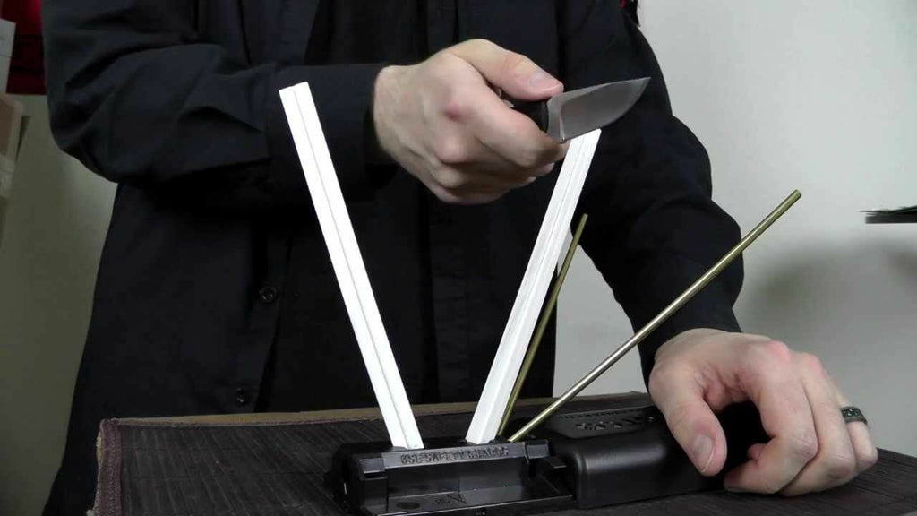 Spyderco, Tri-Angle Sharpmaker, Universal sharpener with DVD