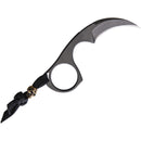 Bastinelli Creations Diagnostic Fixed Knife 1.5" Black PVD Coated N690Co Steel Karambit Blade One Piece Construction 05Z -Bastinelli Creations - Survivor Hand Precision Knives & Outdoor Gear Store