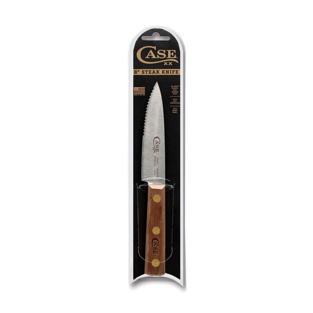 Case XX Slicer Kitchen Knife 9 Stainless Steel Blade Walnut / Riveted  Handle