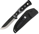 TOPS BOB Hunter Fixed Knife 4.5" 1095HC Steel Full Blade Black/White G10 Handle BROSWB -TOPS - Survivor Hand Precision Knives & Outdoor Gear Store