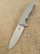 Bestech Knives Liner Folding Knife 3.5" D2 Tool Steel Blade Sculpted G10 Handle