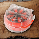 Atwood Rope MFG Tactical Rope Dispenser Clear w/ 50ft Paracord Tangle Free Clip