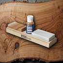 AccuSharp Arkansas Whetstone Combo Kit Fine & Med. Grit Natural w/1oz Honing Oil