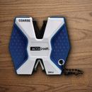 AccuSharp 2-Step Carbide Ceramic Knife Sharpener Blue Proper Angles Every Time