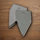 AccuSharp Replacement Blade Set Only Set of 2 Tungsten Carbide Sharpening Blade