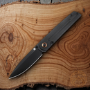 Artisan Sirius Ar Folding Knife 3.5" AR-RPM9 Steel Blade Black G-10 Handle