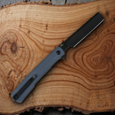 Artisan Orthodox Linerlock Folding Knife 3½" AR-RPM9 Steel Blade Blue G10 Handle