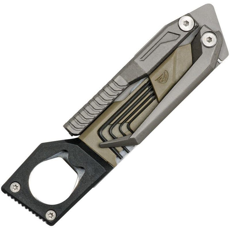 Real Avid Pistol Tool Titanium Coated Stainless Steel Components With Fine Tooth Metal File And Tap Hammer Surface PSTLB -Real Avid - Survivor Hand Precision Knives & Outdoor Gear Store