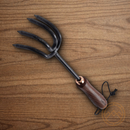 Barebones Living Cultivator Rust-Resistant Heat-Treated 410 Steel Walnut Handle