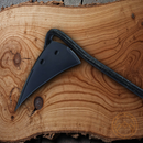 Barebones Living Triangle Hoe Heat-Treated 2Cr13 Stainless Blade Walnut Handle