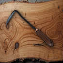 Barebones Living Triangle Hoe Heat-Treated 2Cr13 Stainless Blade Walnut Handle