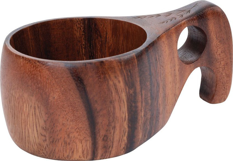 Barebones Living Kuksa 8oz Capacity Wooden Drinking Cup Nordic-Inspired Ergonomic Hot Or Cold Liquids 1021 -Barebones Living - Survivor Hand Precision Knives & Outdoor Gear Store