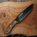 Barebones Living Woodsman No 6 Fixed Knife 5.75" SK5 Steel Blade Walnut Handle