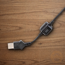 Barebones Living Edison Pendant Light Bronze USB-Powered 10-Foot Cord Carabiner