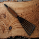 BAREBONES LIVING Cowboy Grill Fish Spatula Blackened Stainless Steel Construction/Hook End For Hanging