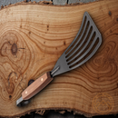 BAREBONES LIVING Cowboy Grill Fish Spatula Blackened Stainless Steel Construction/Hook End For Hanging