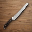 Barebones Living Bread Kitchen Knife 9" 50CrMoV15 Steel Blade Pakkawood Handle
