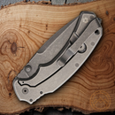 Bastinelli Creations RED Folder Folding Knife 3.25" M390 Steel Blade G10 Handle