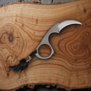 Bastinelli Creations Diagnostic Fixed Knife 1.5" Bohler N690 Steel Blade One Piece Construction