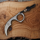 Bastinelli Creations Diagnostic Fixed Knife 1.5" Bohler N690 Steel Blade One Piece Construction