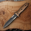Bastinelli Creations Grozo Fixed Knife 6" Bohler N690 Steel Blade G10 Handle