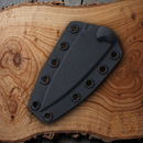 Bastinelli Creations SIN Fixed Knife 3.5" Bohler N690 Steel Blade Black G10 Handle