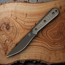 Bastinelli Creations SILENCE Fixed Knife 4.75" N690 Steel Blade Micarta Handle