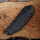 Bastinelli Creations SILENCE Large Knife 7.25" N690 Steel Blade Micarta Handle