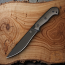 Bastinelli Creations SILENCE Large Knife 7.25" N690 Steel Blade Micarta Handle