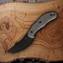 Bastinelli Creations Chopper Fixed Knife 3.5" Bohler M390 Steel Blade Green G10 Handle