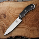 Bastinelli Creations RED Raptor Fixed Knife 5.63" D2 Steel Blade G10 Handle