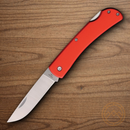 Bear & Son Large Farmhand Folding Knife 3.63" Stainless Steel Blade Red Aluminum Handle